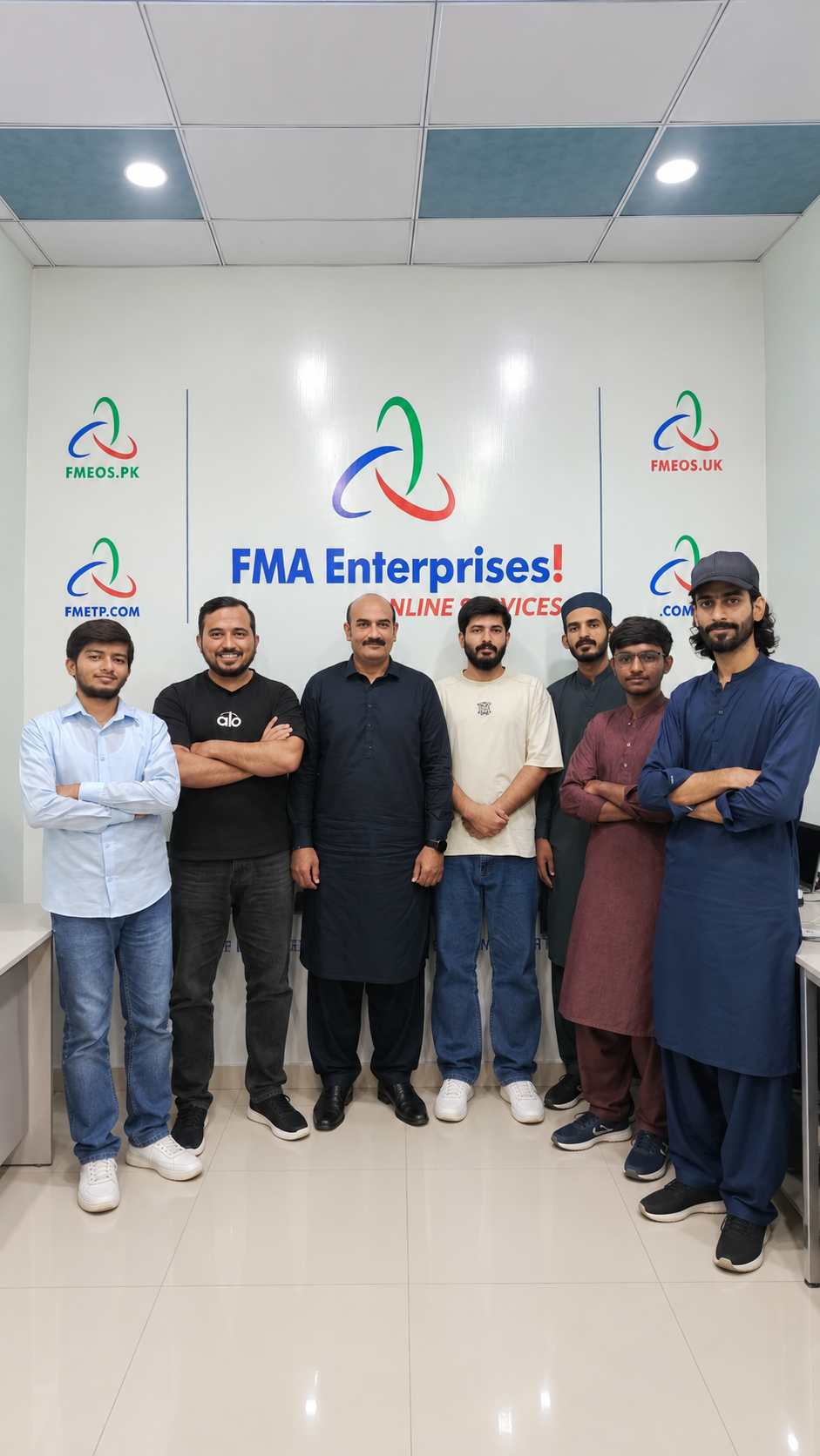 An SEO and web optimisation class at FMETP Hassan Abdal
