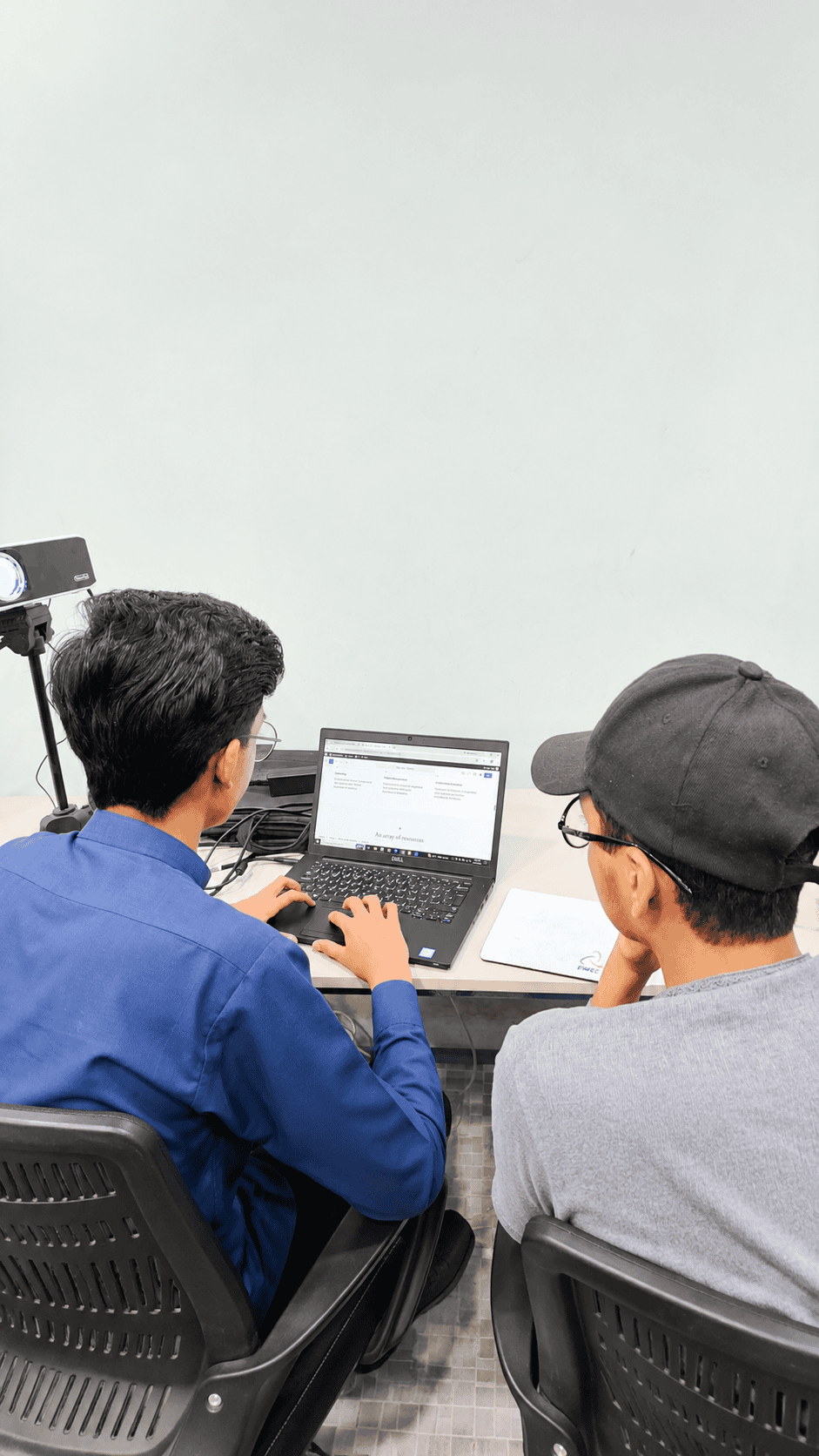 A Web Starter class in progress at the FMETP campus