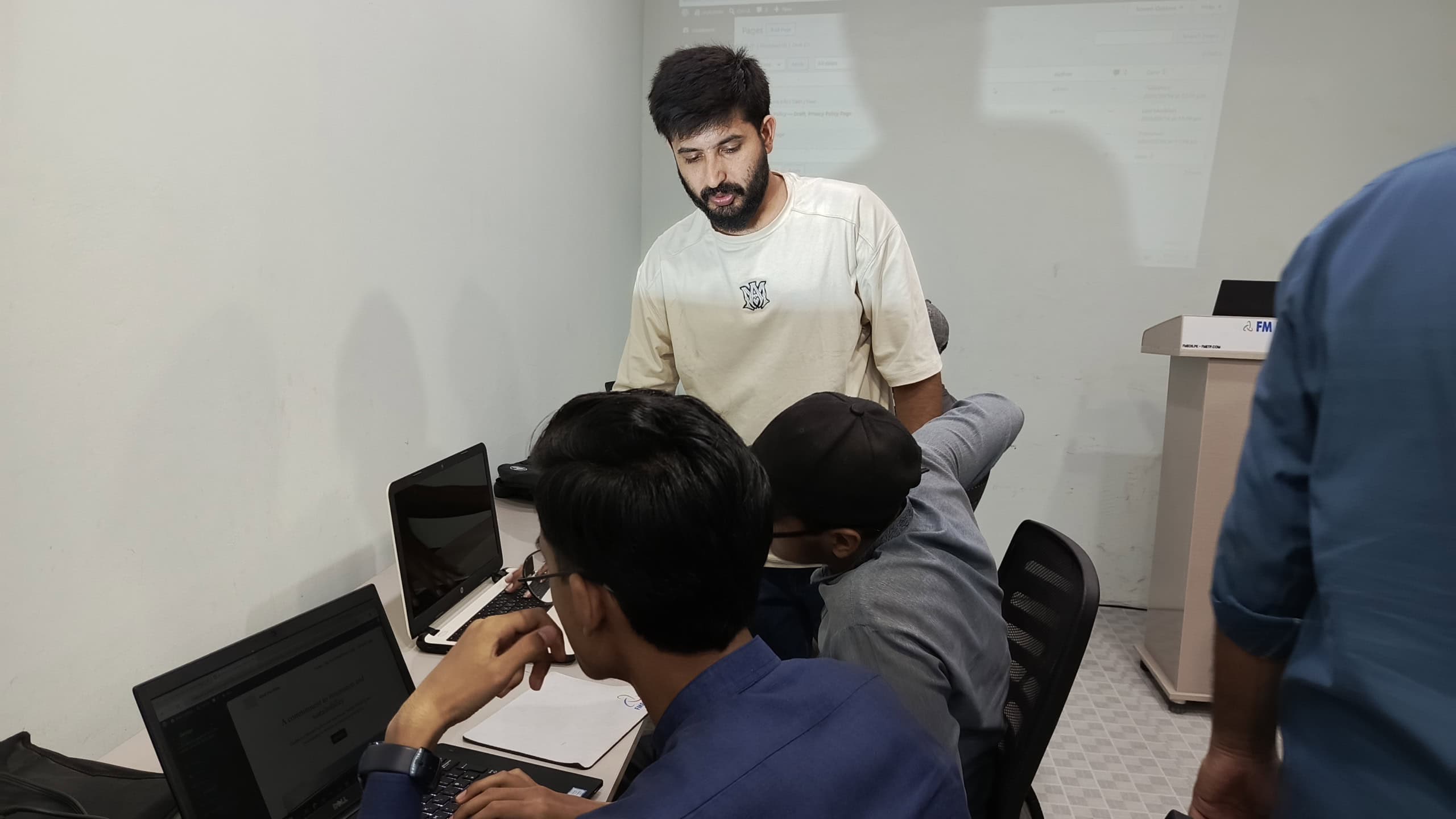An FMETP class in session at the Hassan Abdal campus
