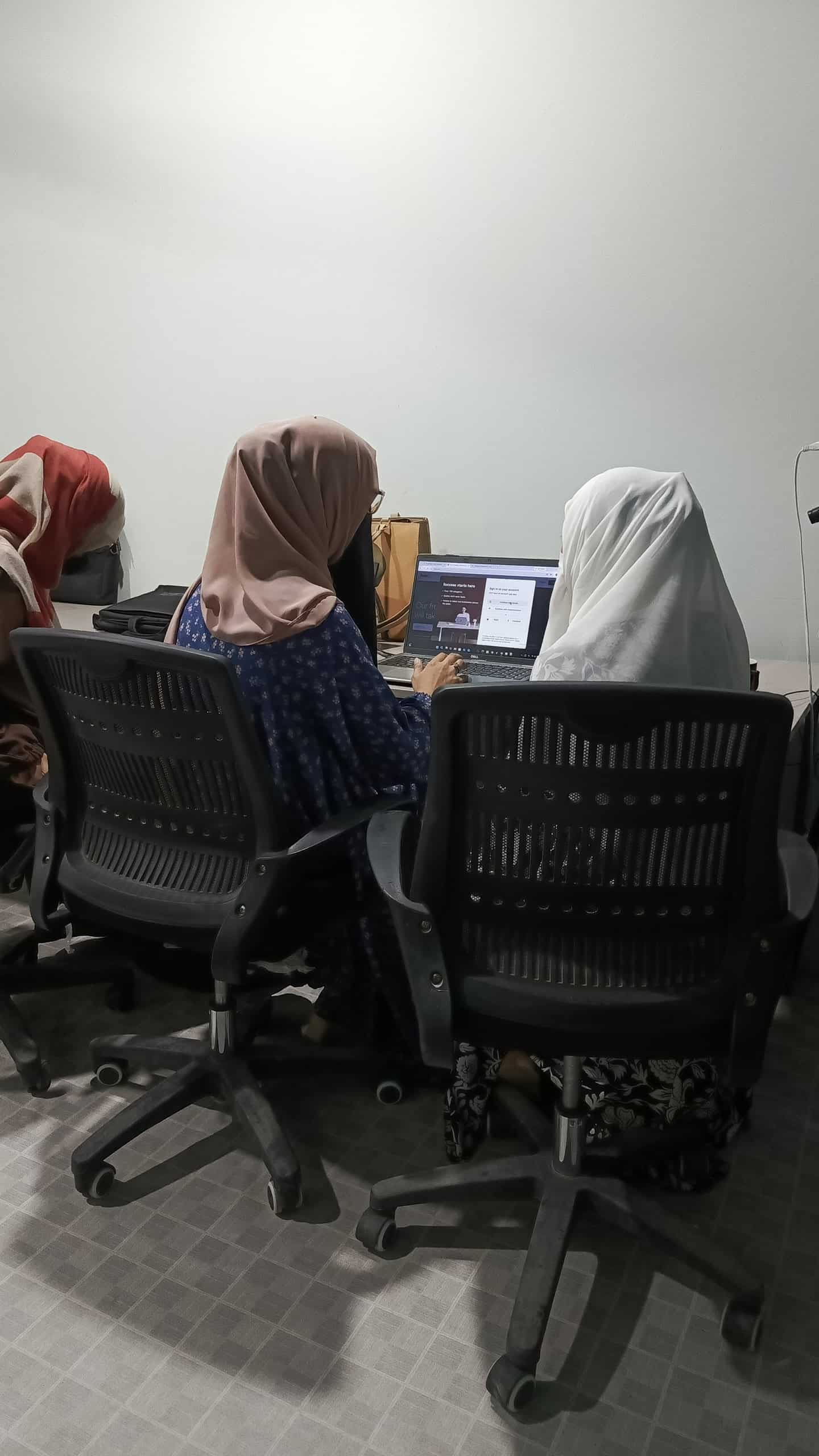 An FMETP class in session at the Hassan Abdal campus
