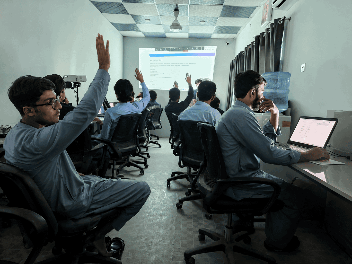 A full FMETP batch during a group session